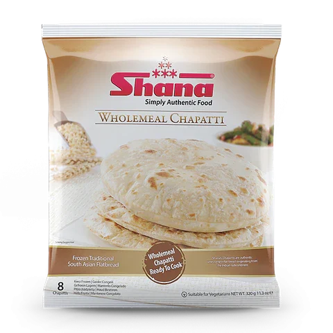 Shana Whole Meal Chappati 8 Pieces