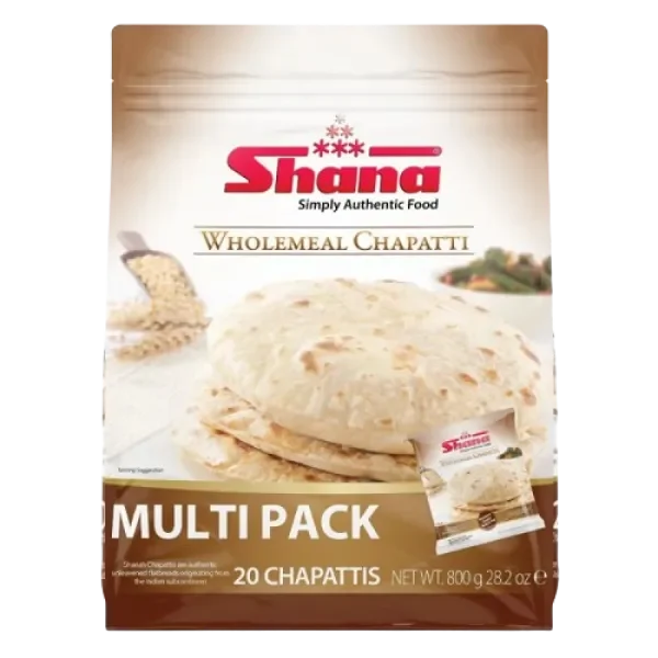 Shana Whole Meal Chappati Family Pack