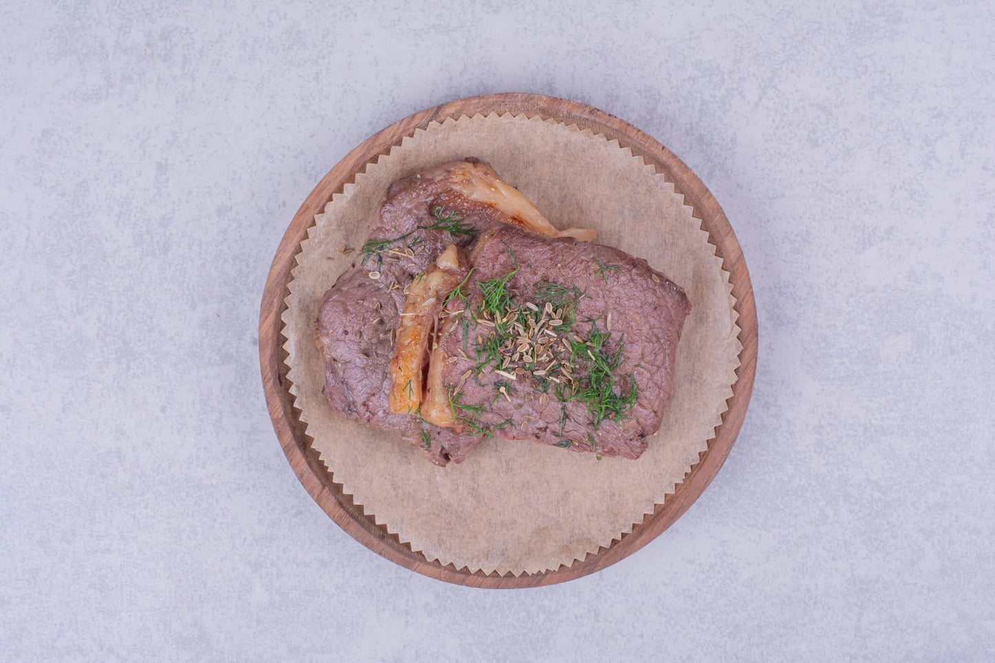 Beef sirloin steak