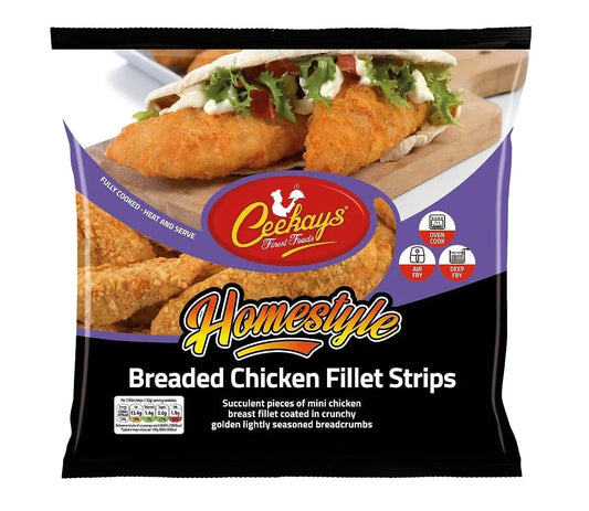 CK Breaded Chicken Fillets Stripe