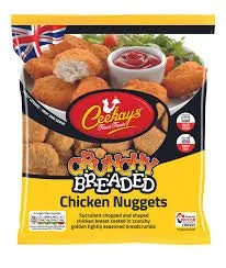 Ck Crunchy breaded nuggets 700Gm