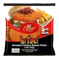 Ck Hot &spice breaded breast fillets 880Gm