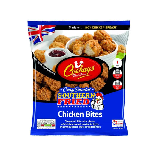 Ck braeded chicken bites 500gm