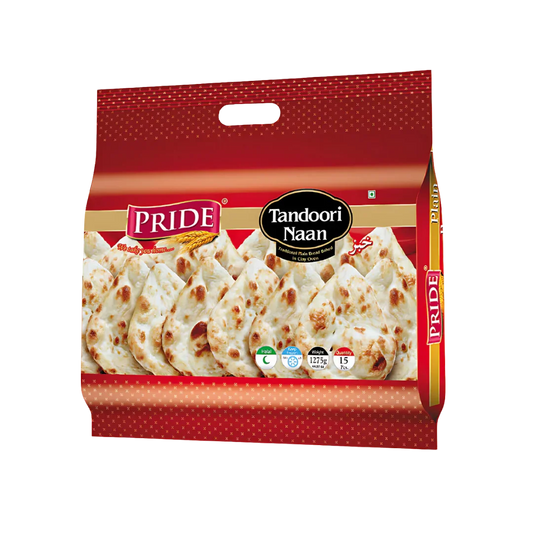 Pride tandoori Naan 16 Pieces