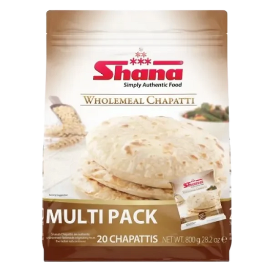 Shana Whole Meal Chappati Family Pack