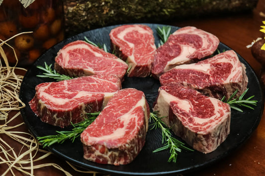 Beef knuckle steaks